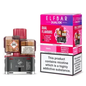 Cherry Edition Dual 10K Prefilled Pod & Refill by Elf Bar