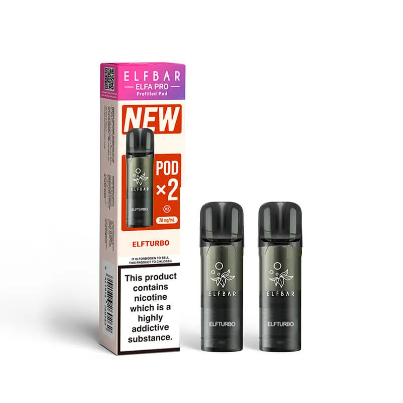Elf Turbo Elfa Pro Prefilled Pods by Elf Bar