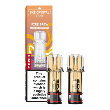 Fire Brew Crystal Plus Prefilled Pods by SKE