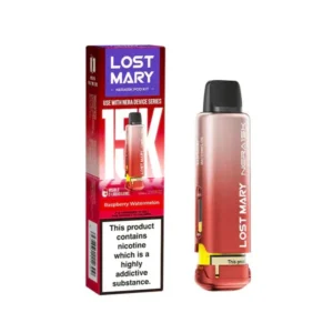 Raspberry Watermelon Nera 15K Prefilled Pod & Refill by Lost Mary