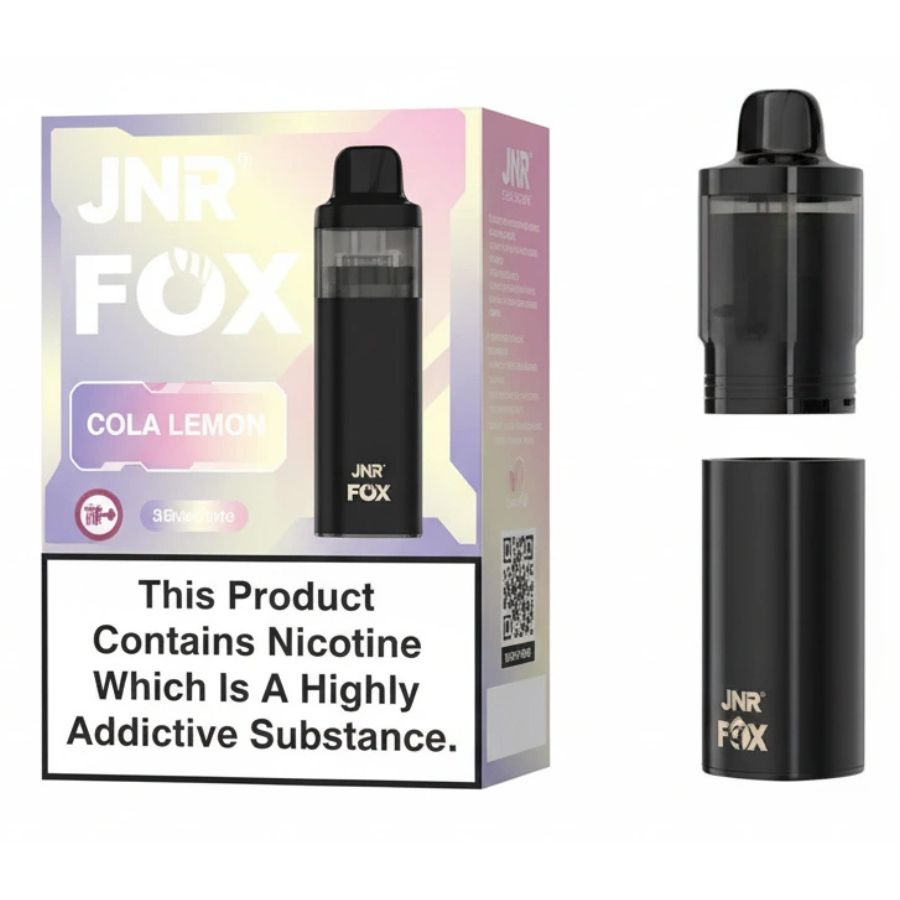 Cola Lemon Fox 10K Prefilled Pod & Refill by JNR