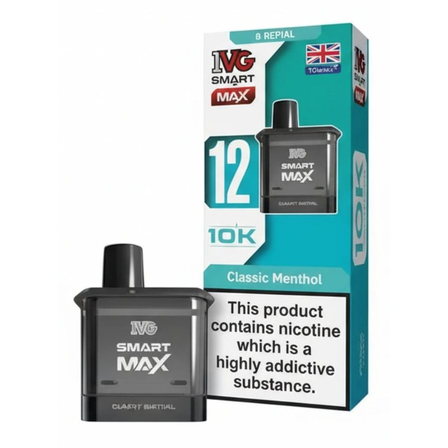Classic Menthol Smart Max Prefilled Pod & Refill by IVG