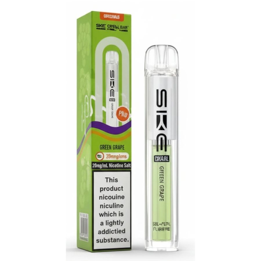 Green Grape Crystal 600 Prefilled Pods by SKE