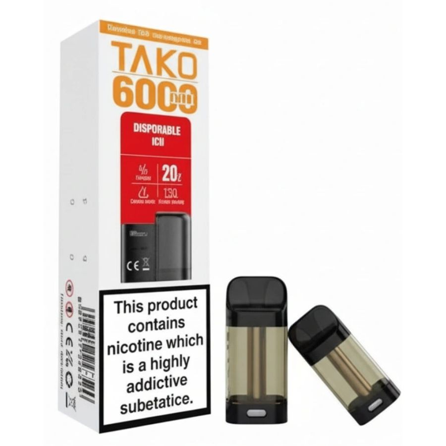 Watermelon Ice Tako SP6000 Prefilled Pod & Refill by Sikary