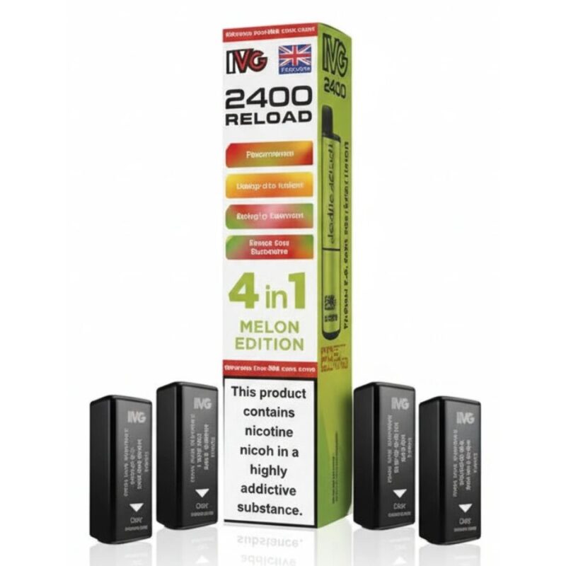Melon Edition Reload Prefilled Pods by IVG 2400
