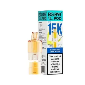 Blue Razz Lemonade 15K Pro Prefilled Pod & Refill by Big Bar