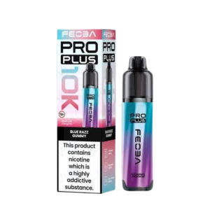 Blue Razz Gummy Pro Plus 10K Prefilled Pod & Refill by Feoba