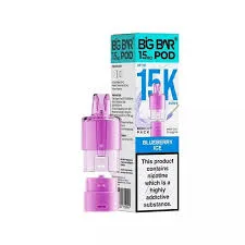 Blueberry Ice 15K Pro Prefilled Pod & Refill by Big Bar