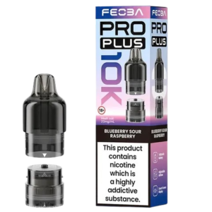 Blueberry Sour Raspberry Pro Plus 10K Prefilled Pod & Refill by Feoba