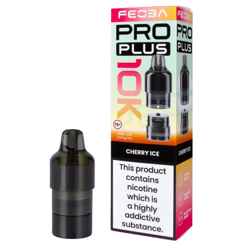 Cherry Ice Pro Plus 10K Prefilled Pod & Refill by Feoba