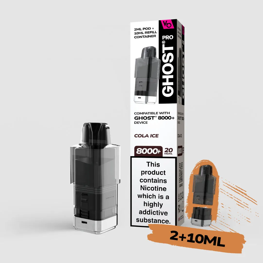 Cola Ice Pro 8000+ Prefilled Pod & Refill by Ghost