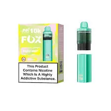 Fresh Mint Fox 10K Prefilled Pod & Refill by JNR
