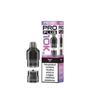 Grape Ice Pro Plus 10K Prefilled Pod & Refill by Feoba
