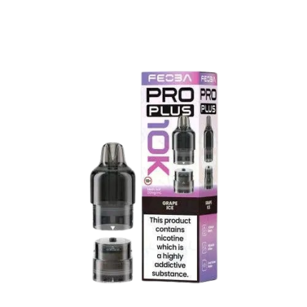 Grape Ice Pro Plus 10K Prefilled Pod & Refill by Feoba