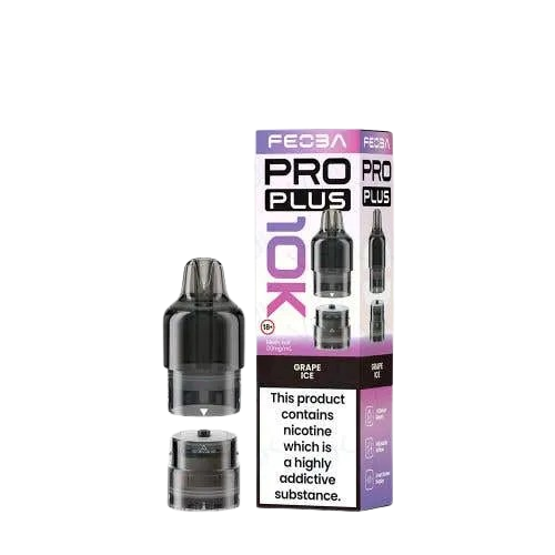 Grape Ice Pro Plus 10K Prefilled Pod & Refill by Feoba