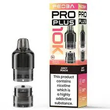 Juicy Peach Pro Plus 10K Prefilled Pod & Refill by Feoba