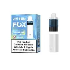Lemon Lime Fox 10K Prefilled Pod & Refill by JNR