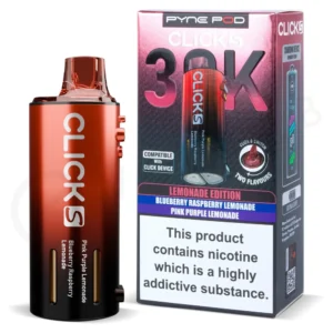 Lemonade Edition Click S 30K Prefilled Pod & Refill by Pyne Pod