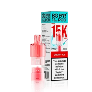 Peach Ice 15K Pro Prefilled Pod & Refill by Big Bar