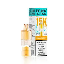 Pineapple Ice 15K Pro Prefilled Pod & Refill by Big Bar