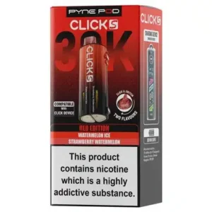 Red Edition Click S 30K Prefilled Pod & Refill by Pyne Pod