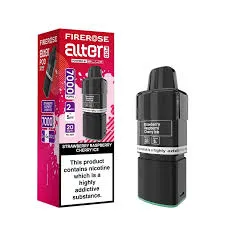 Strawberry Raspberry Cherry Ice Alter 7000 Prefilled Pod & Refill by Firerose