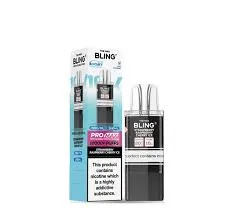 Strawberry Raspberry Cherry Ice Max 10K Prefilled Pod & Refill by The Bling