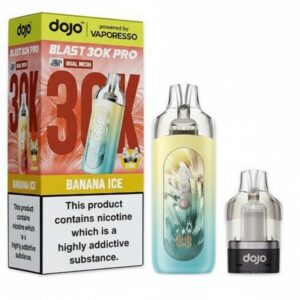 Banana Ice Dojo Blast 30K Pro Prefilled Pod & Refill by Vaporesso