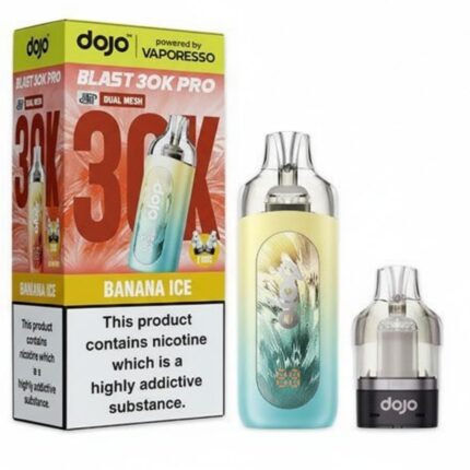 Banana Ice Dojo Blast 30K Pro Prefilled Pod & Refill by Vaporesso