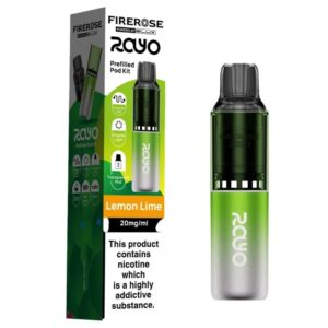 Lemon Lime Rayo 600 Prefilled Pods by Firerose