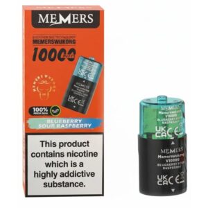 Blueberry Sour Raspberry Wukong V10000 Prefilled Pod & Refill by Memers