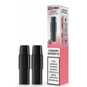 Strawberry Raspberry Ice CP 600 Prefilled Pods by Crystal Pro
