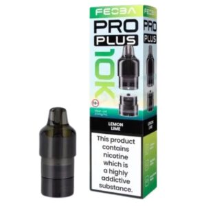 Lemon Lime Pro Plus 10K Prefilled Pod & Refill by Feoba
