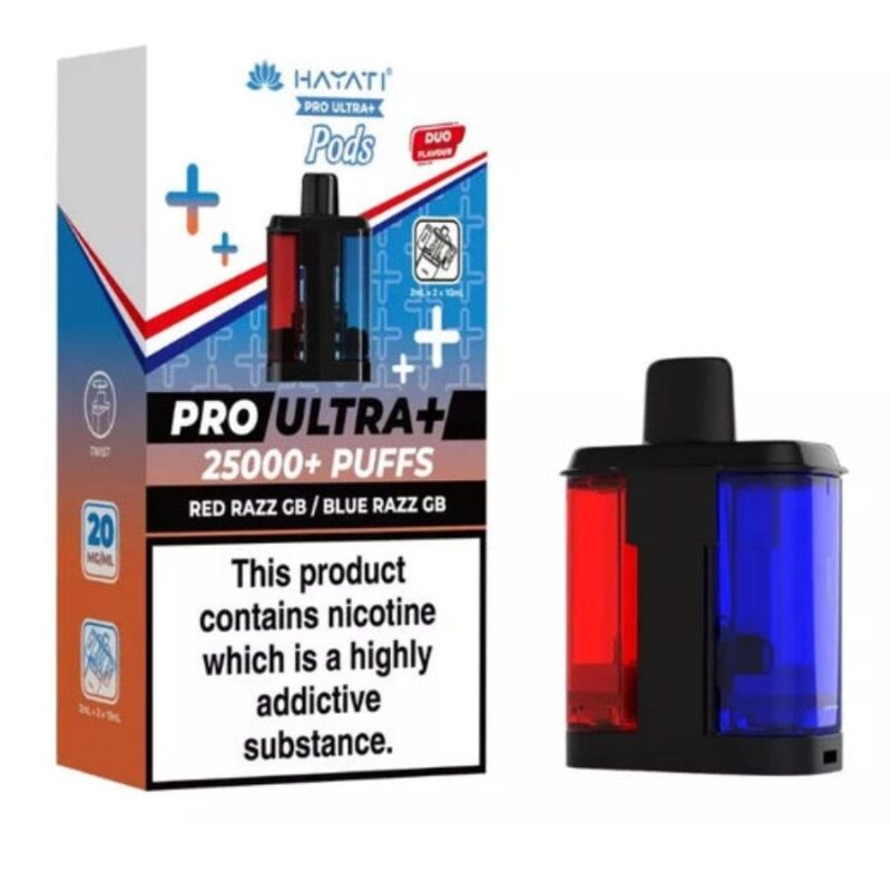 Watermelon Fruit Twist Pro Ultra Plus 25K Prefilled Pod & Refill by Hayati