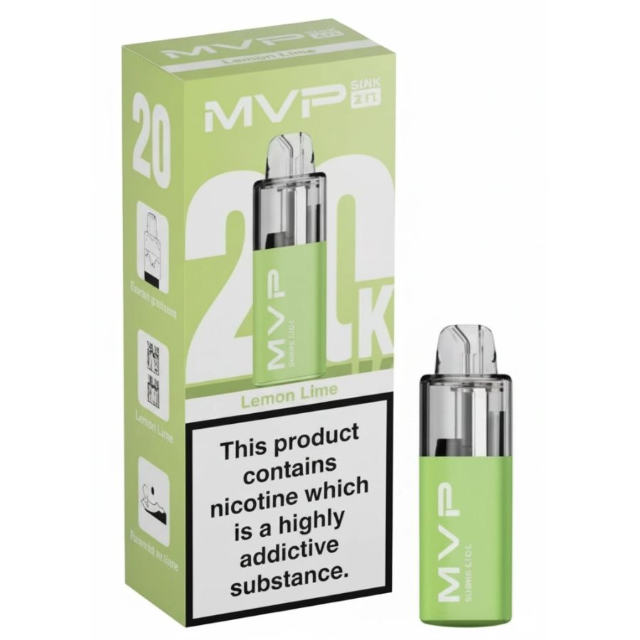 Lemon Lime MVP 20K Prefilled Pods by Innokin