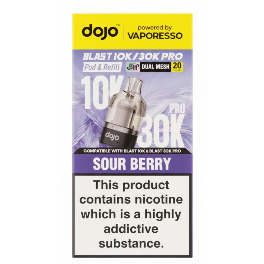 Sour Berry Dojo Blast 30K Pro Prefilled Pod & Refill by Vaporesso