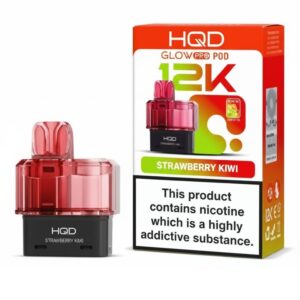 Strawberry Kiwi Glow Pro 12K Prefilled Pod & Refill by HQD