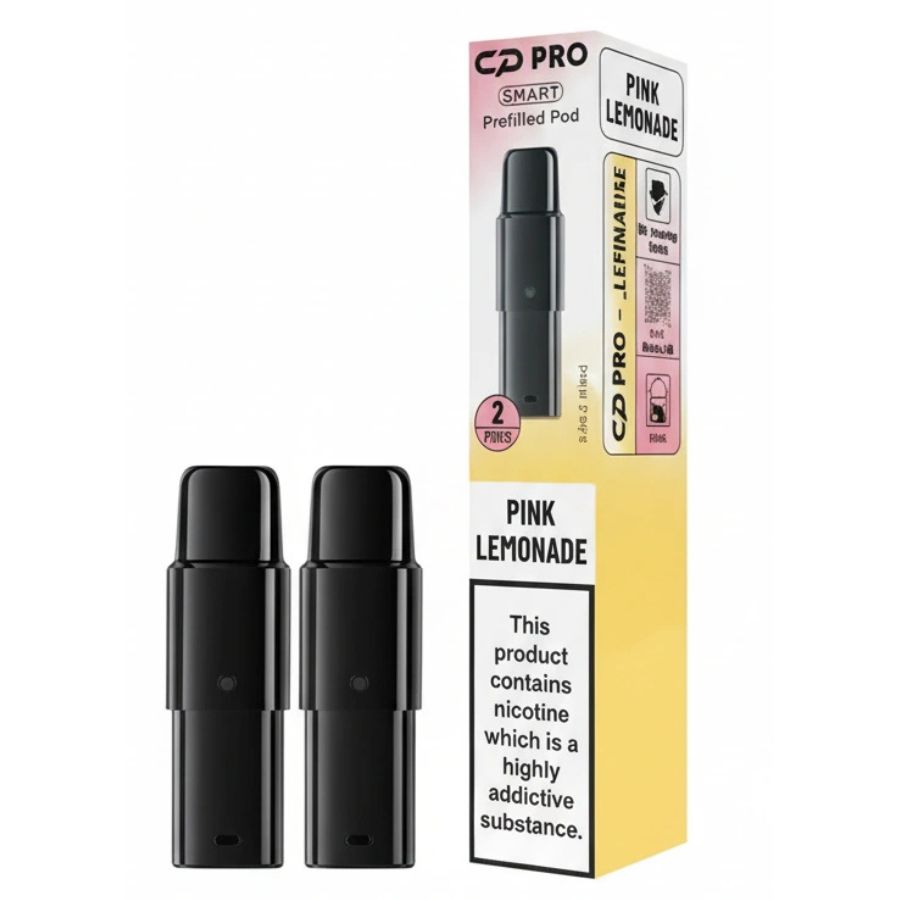 Pink Lemonade CP 600 Prefilled Pods by Crystal Pro