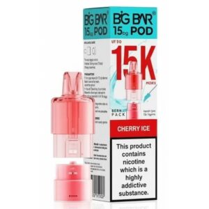 Cherry Ice 15K Pro Prefilled Pod & Refill by Big Bar
