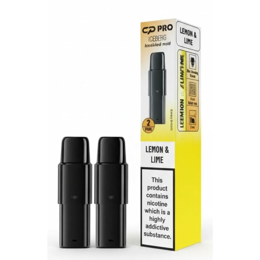 Lemon & Lime CP 600 Prefilled Pods by Crystal Pro