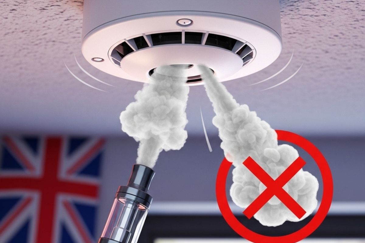 Can Vapes Set Off Smoke Alarms? What Every UK Vaper Should Know