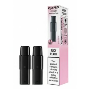 Juicy Peach CP 600 Prefilled Pods by Crystal Pro