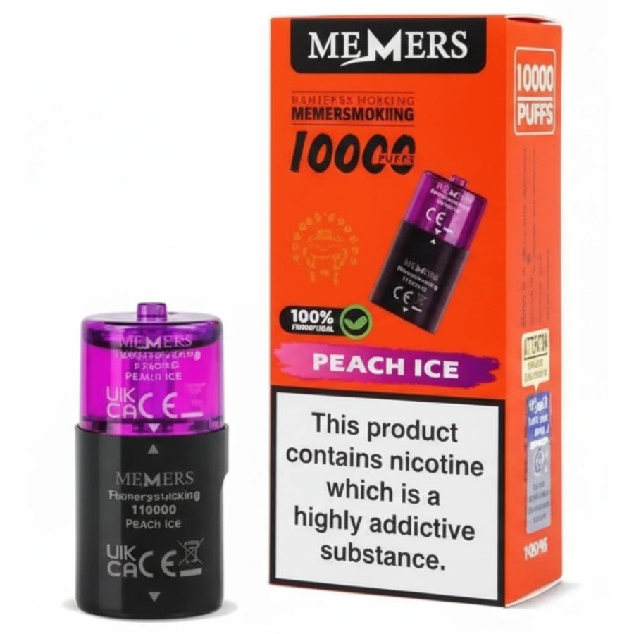 Peach Ice Wukong V10000 Prefilled Pod & Refill by Memers