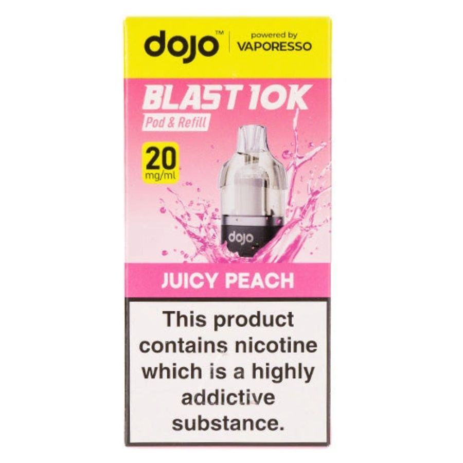 Juicy Peach Dojo Blast 30K Pro Prefilled Pod & Refill by Vaporesso