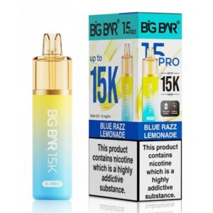 Blue Razz Lemonade 15K Pro Prefilled Pod & Refill by Big Bar