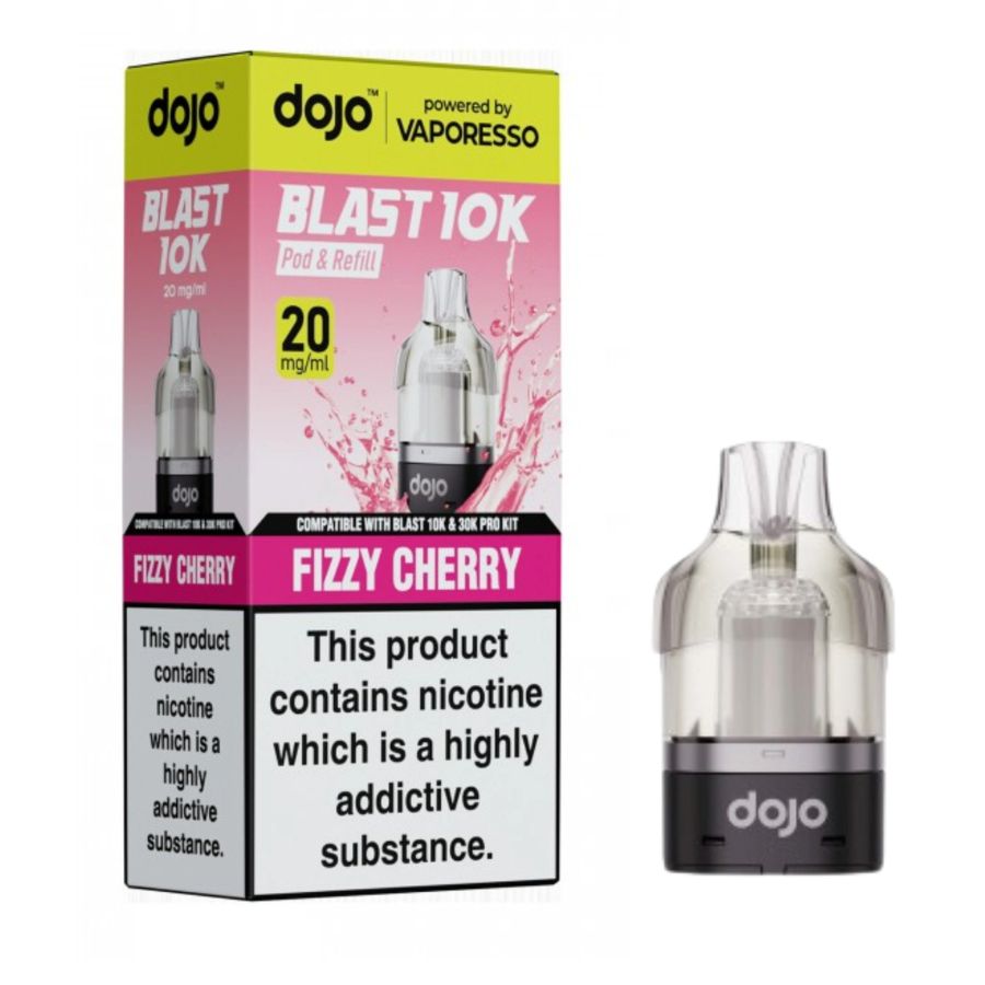 Fizzy Cherry Dojo Blast 30K Pro Prefilled Pod & Refill by Vaporesso