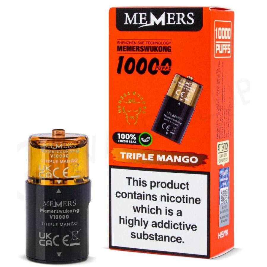 Triple Mango Wukong V10000 Prefilled Pod & Refill by Memers