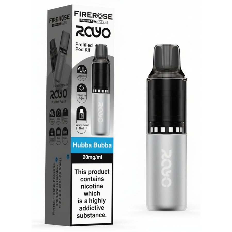 Hubba Bubba Rayo 600 Prefilled Pods by Firerose