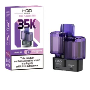 Mixed Berries & Cherry Berry Glow Air 35K Prefilled Pod & Refill by HQD