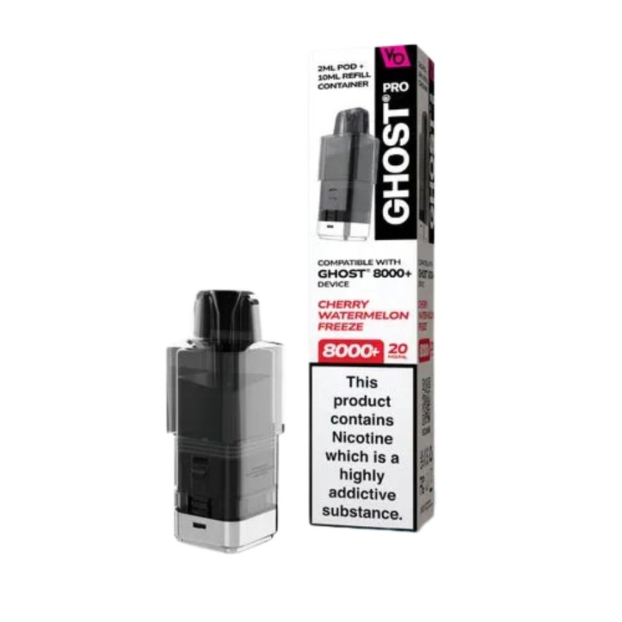 Cherry Watermleon Freeze Pro 8000+ Prefilled Pod & Refill by Ghost